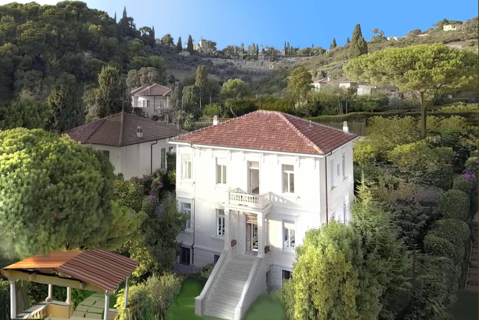 Villa in vendita via Alessandro Volta, Bordighera (IM)
