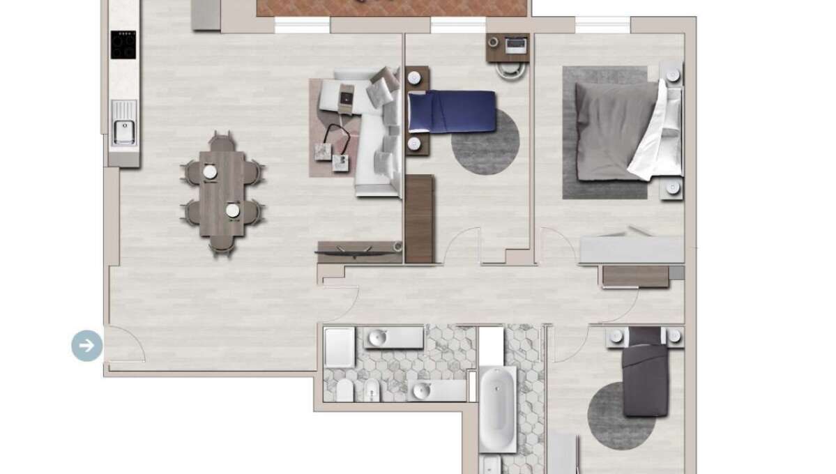 Attico in vendita via Elio Vittorini, Roma