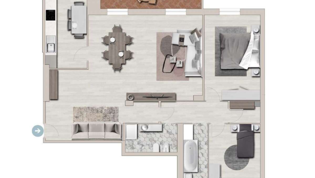 Attico in vendita via Elio Vittorini, Roma