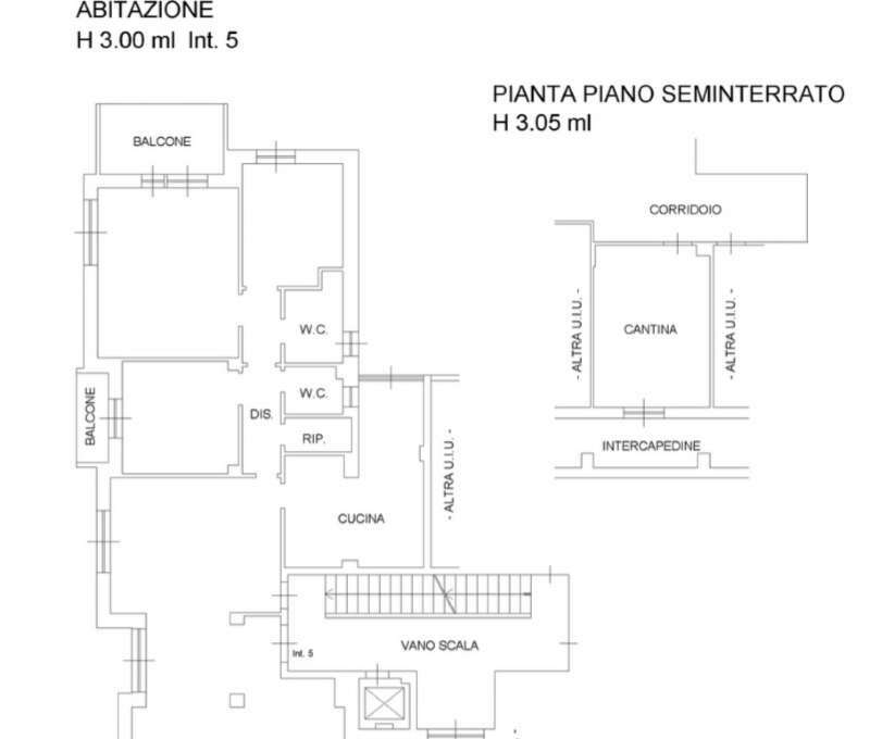 Appartamento in vendita via Monterosi, Roma