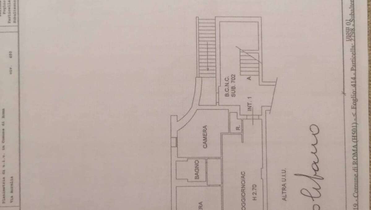 Appartamento in vendita via Aurelia, Roma